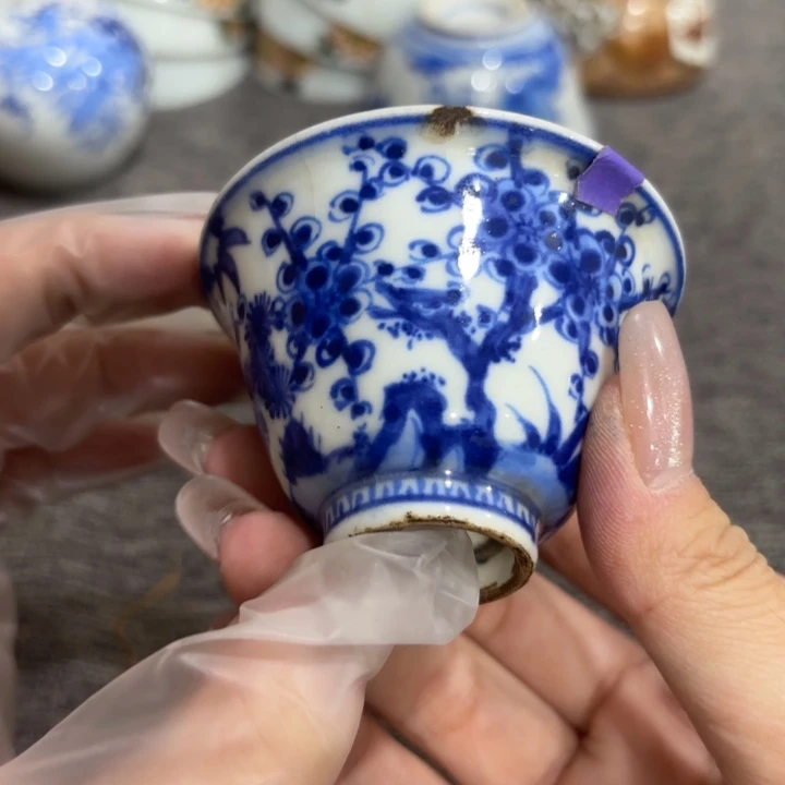 瓷片非常美丽好看的物品