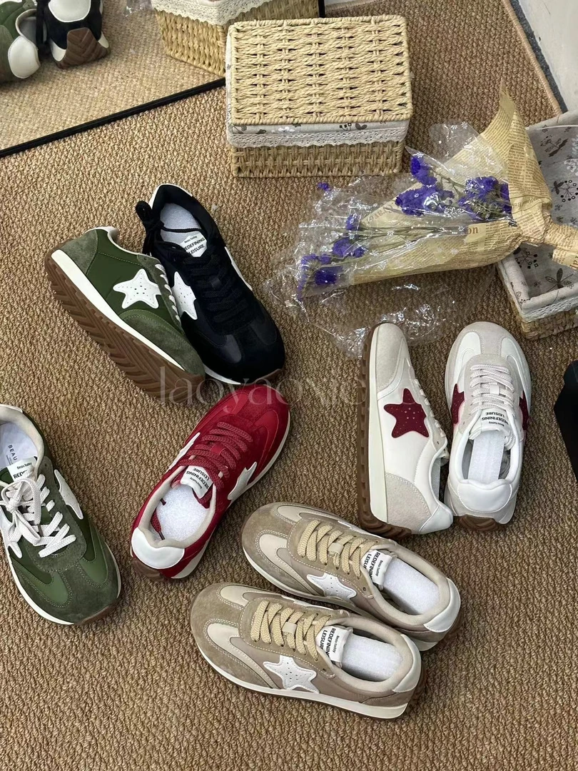 B 五色星星阿甘鞋韩版运动 透气柔软 尾货微瑕（运动鞋尺码）998