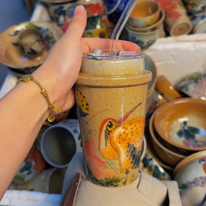 瓷片景德镇陶瓷手工手绘