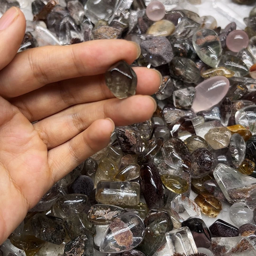 烟晶戒指银S925镶嵌j***p