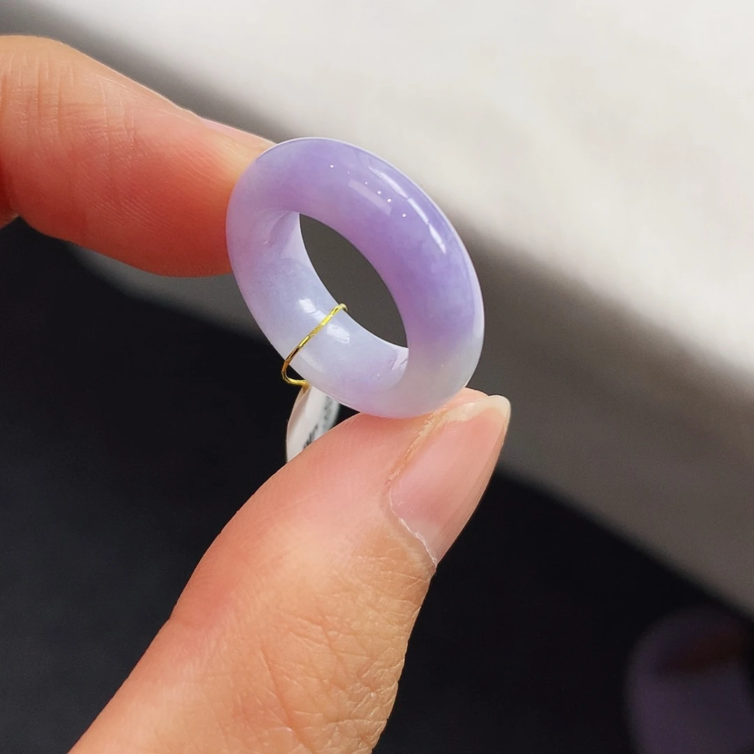 翡翠未镶嵌戒指5号