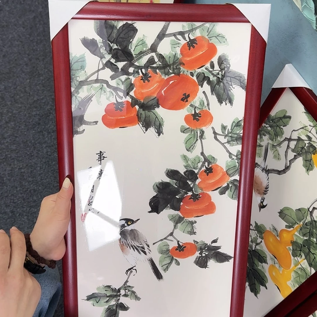 纯手绘年画好作品