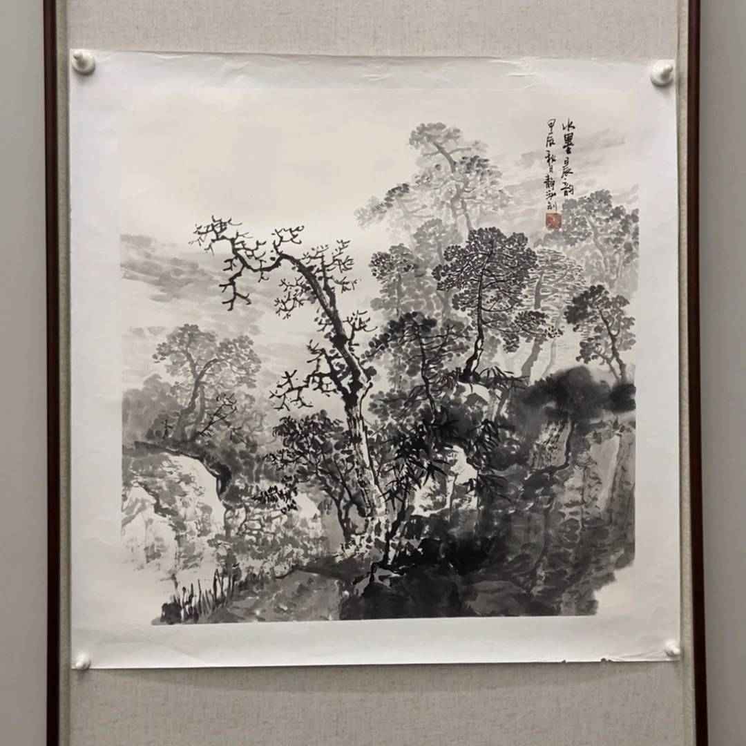 神***！国画墨鱼精品墨鱼精品