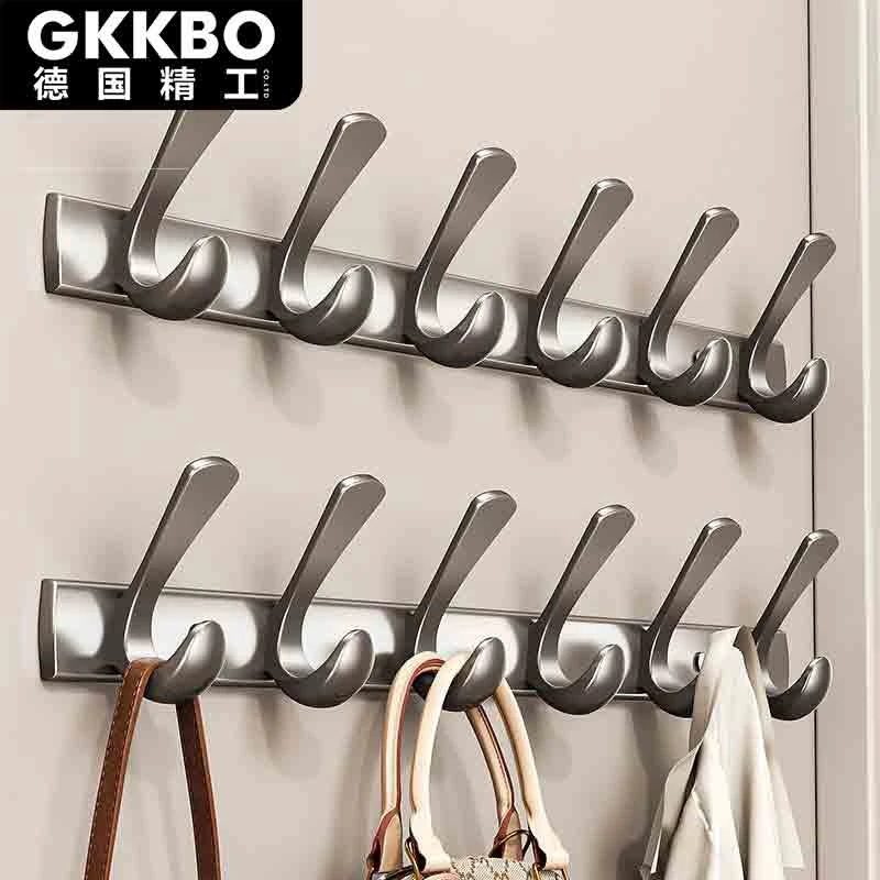 【GKKBO德国精工】60壁挂墙上门后挂衣钩强力挂钩承重免打孔