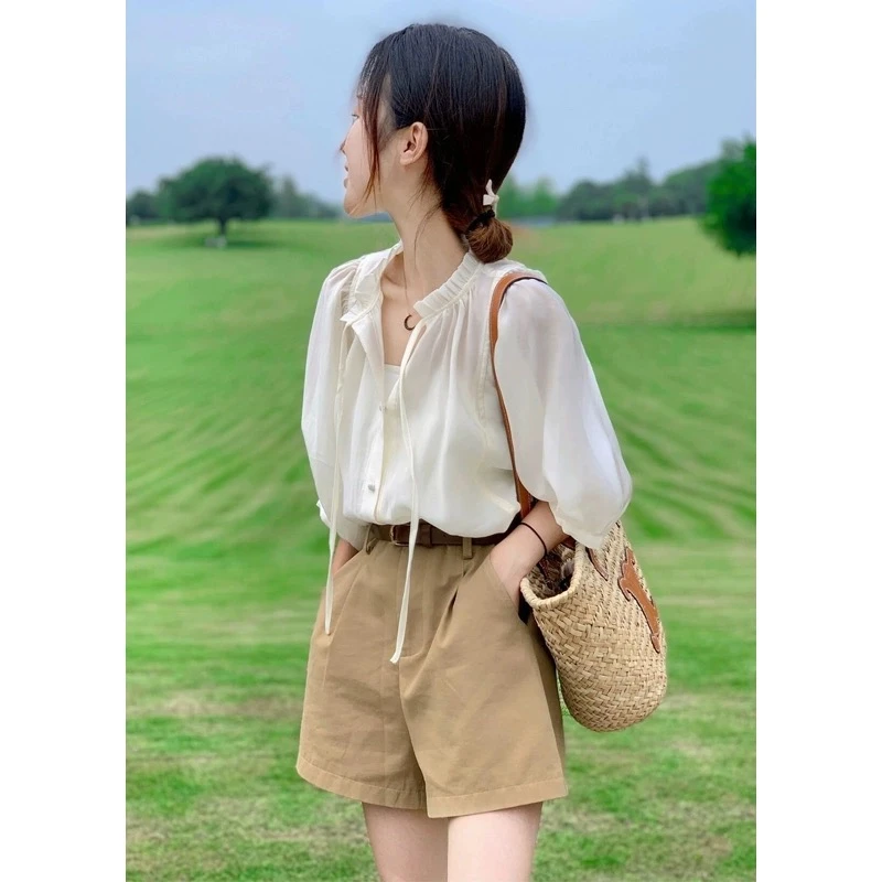 希希 （001-200）百搭时尚气质衬衣 默认微瑕