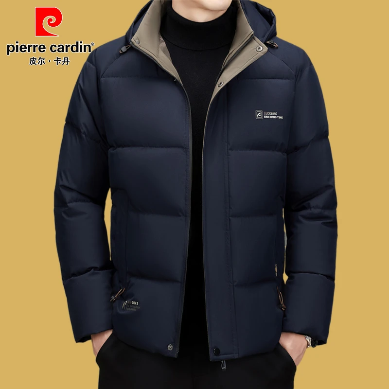【反季福利】皮尔卡丹男士中年2025年冬季棉服加厚保暖休闲大码外套