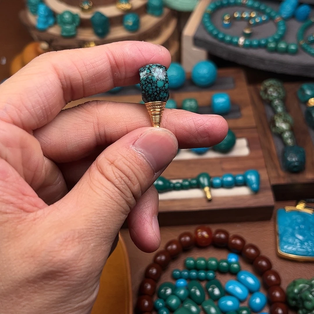 绿松石未镶嵌手串