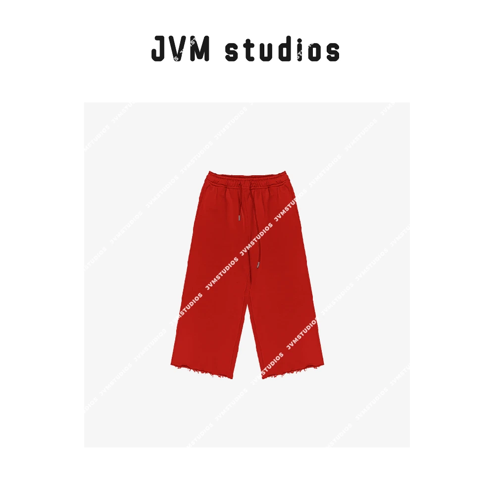 21239时尚休闲百搭简约纯色阔腿裤