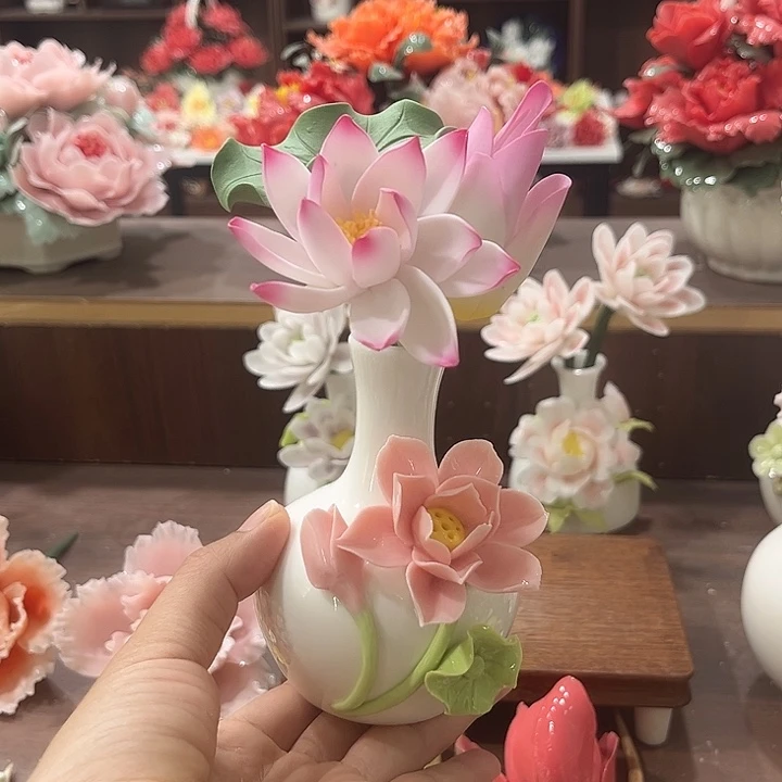 瓷片陶瓷工艺品摆件