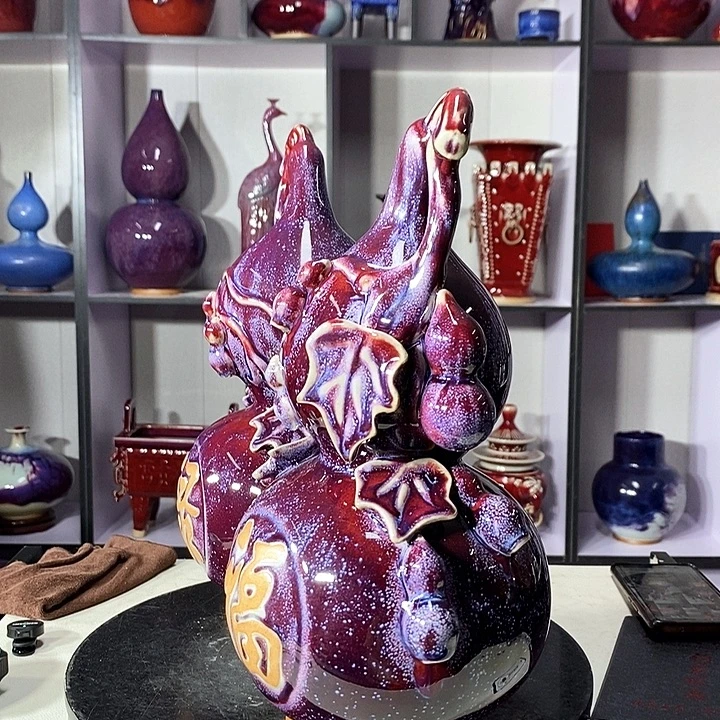 瓷片中国神垕精品钧瓷