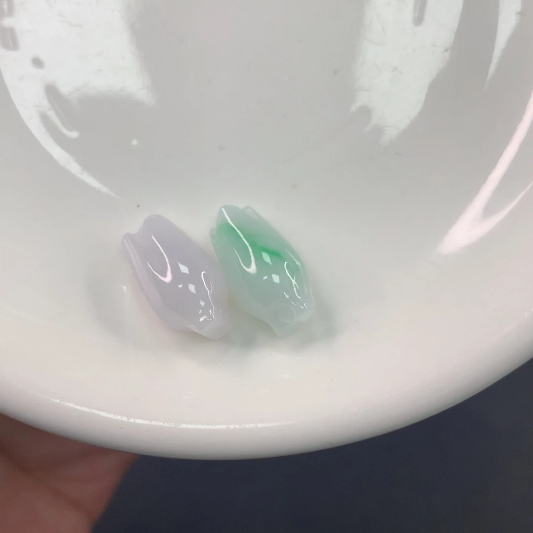 翡翠散珠翡翠散珠DIY手串多样性自发