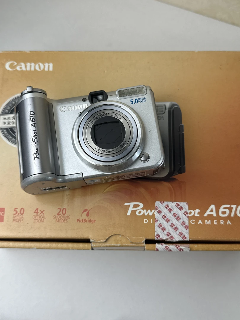 9新 Canon/佳能 佳能 a610 500w像素 4倍光学变焦 拍下no退no换