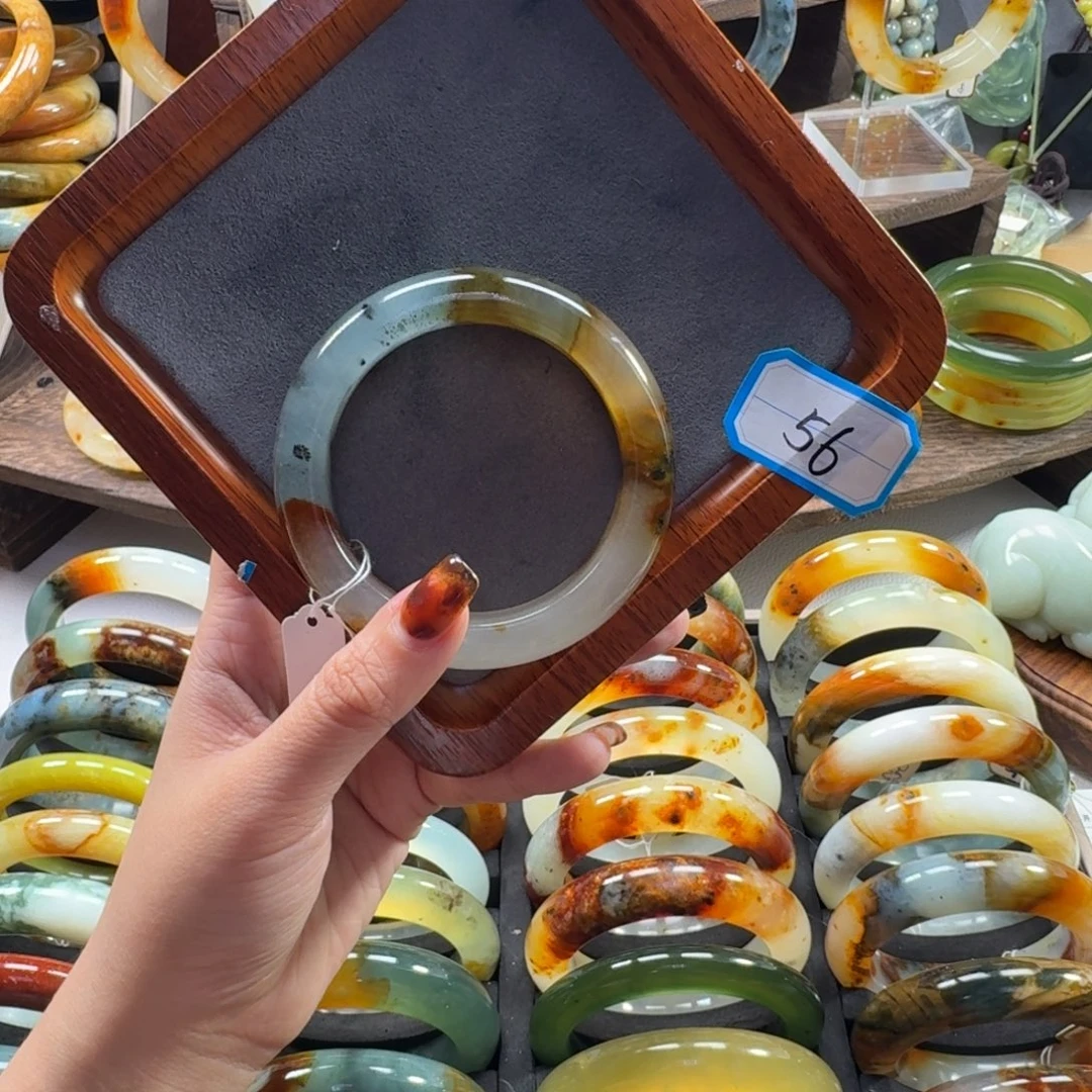 蛇纹石玉合金手镯