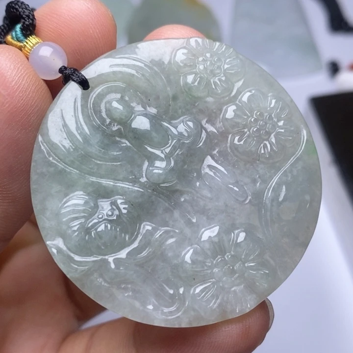 颈饰未镶嵌翡翠翡翠