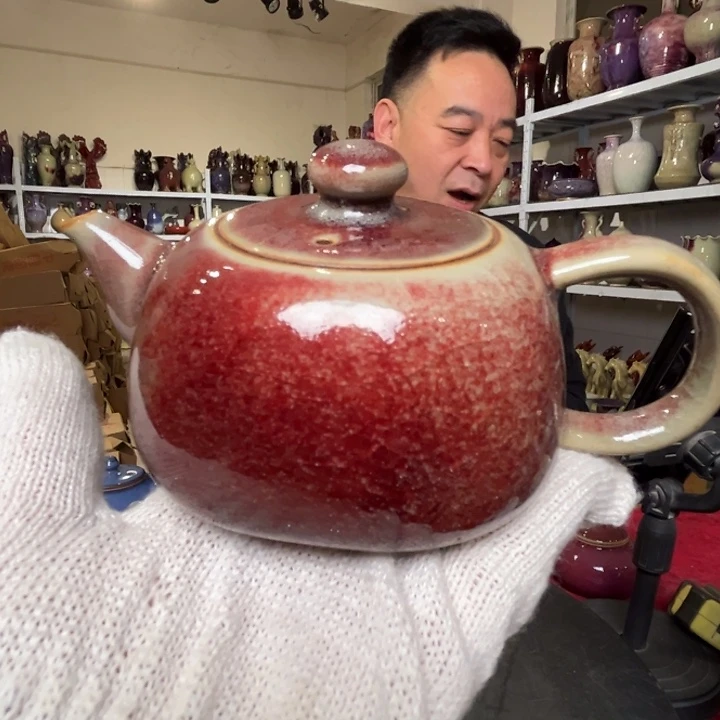 瓷片牛家钧窑牛自恒老师钧瓷