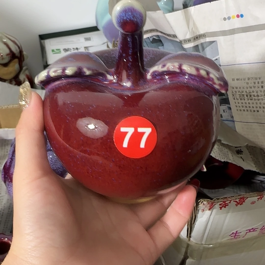 陶摆件郑家钧窑摆件