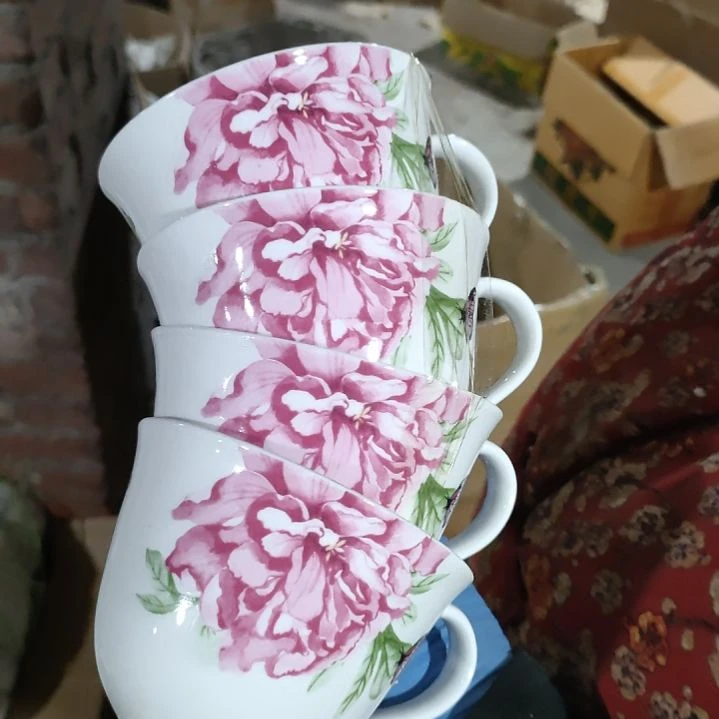 摆件梅*陶瓷盘子碗啥都有