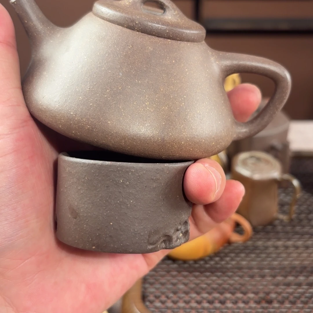茶壶紫砂天青子冶