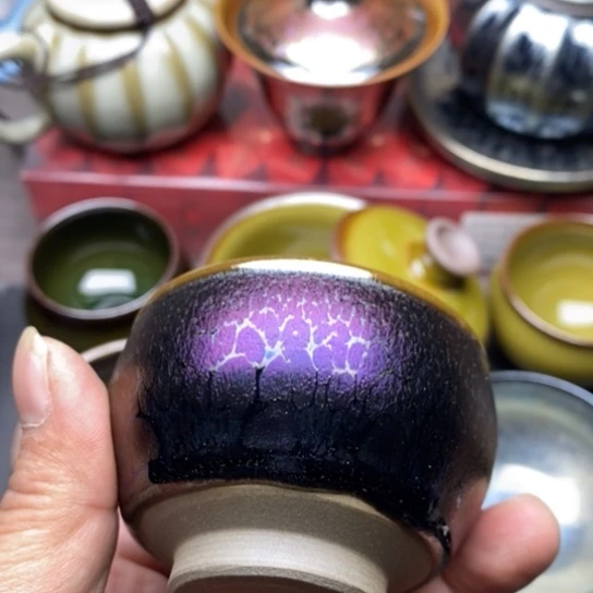 茶盏建盏主人杯茶壶盖碗品茗杯