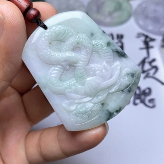 颈饰未镶嵌翡翠翡翠
