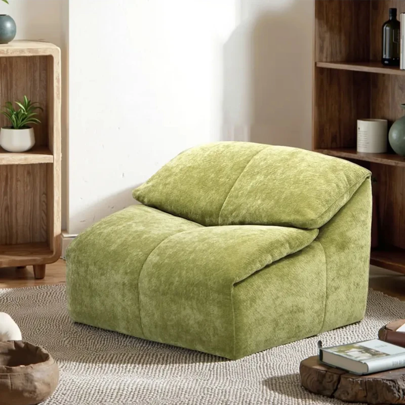 大棉被懒人沙发阳台客厅卧室简约休闲创意设计师款可躺式小沙发
