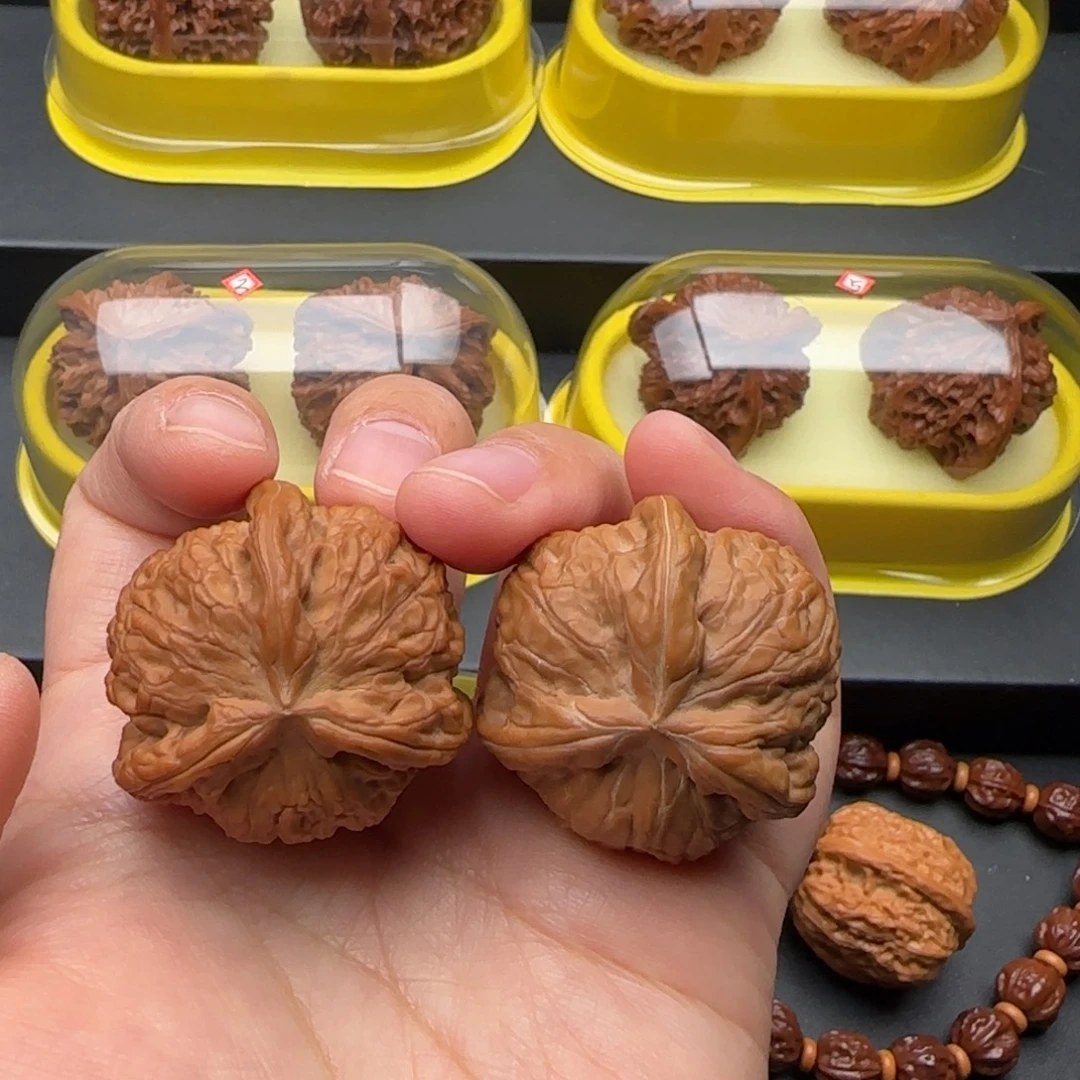 文玩核桃把件乾隆磨全品37