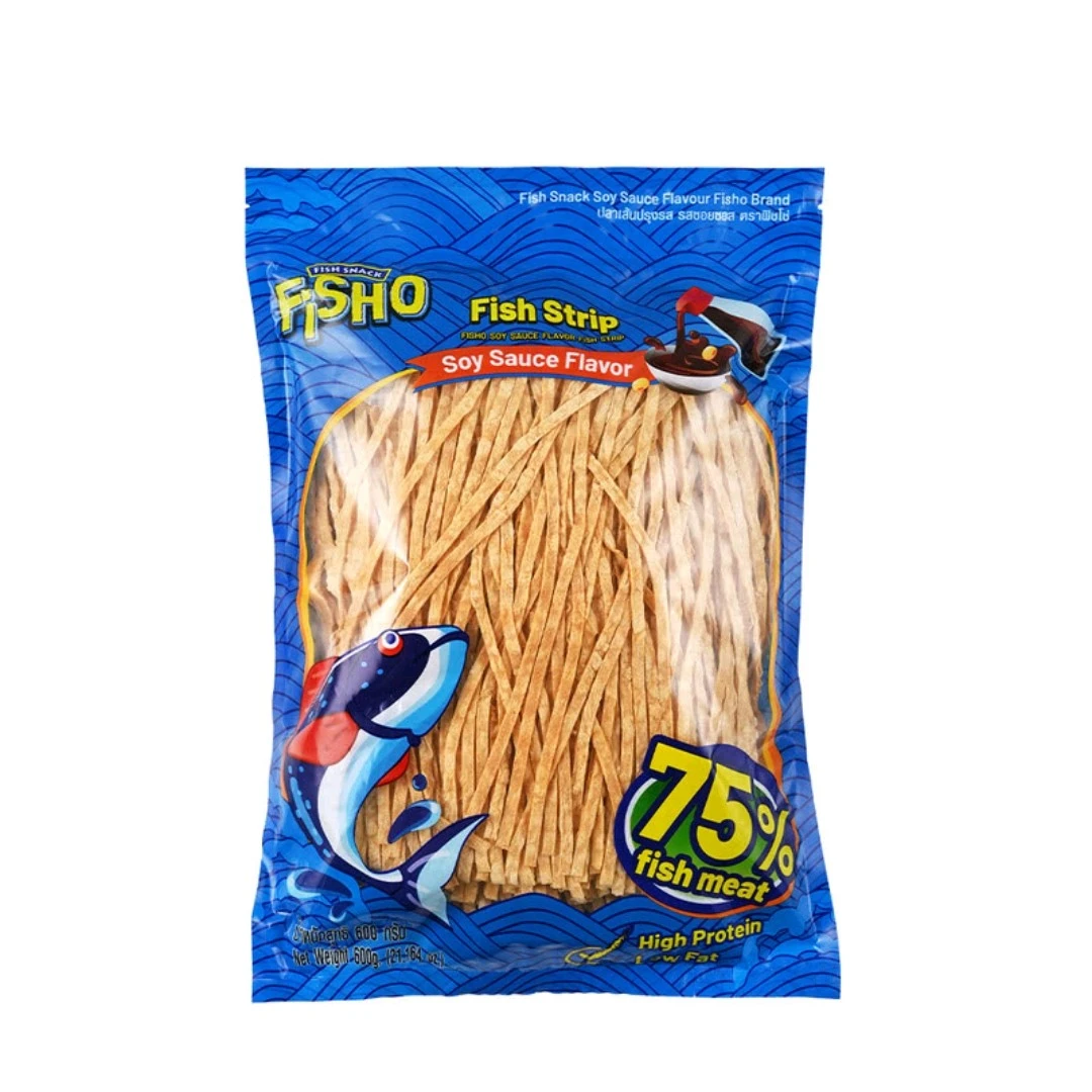 泰国进口酱油风味鱼丝（熟制）600g精品
