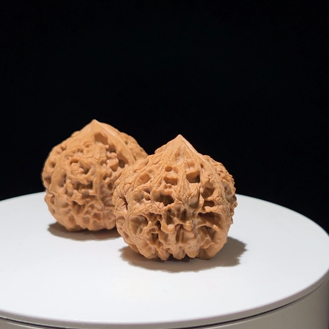 吊坠文玩核桃太行龙纹【3670】36.39.35