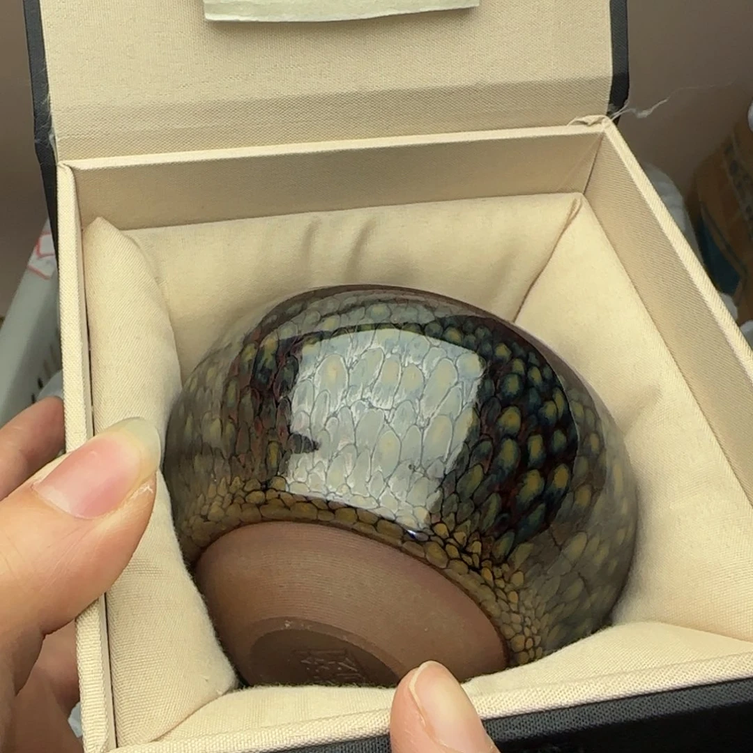 茶盏建盏主人杯配礼盒