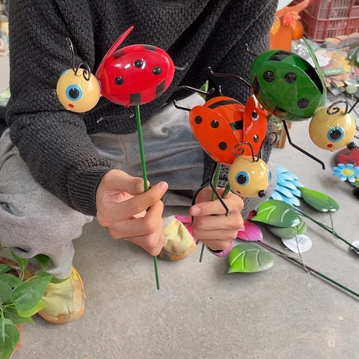 树脂样品样品样品瓢虫花插