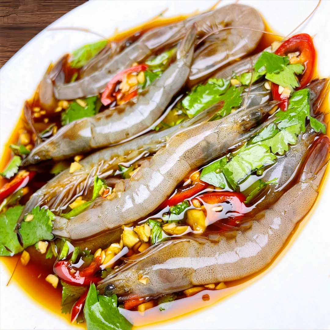 【尚顶鲜】潮汕生腌海虾潮汕生腌海鲜肉质鲜嫩口感软糯海鲜生呛虾