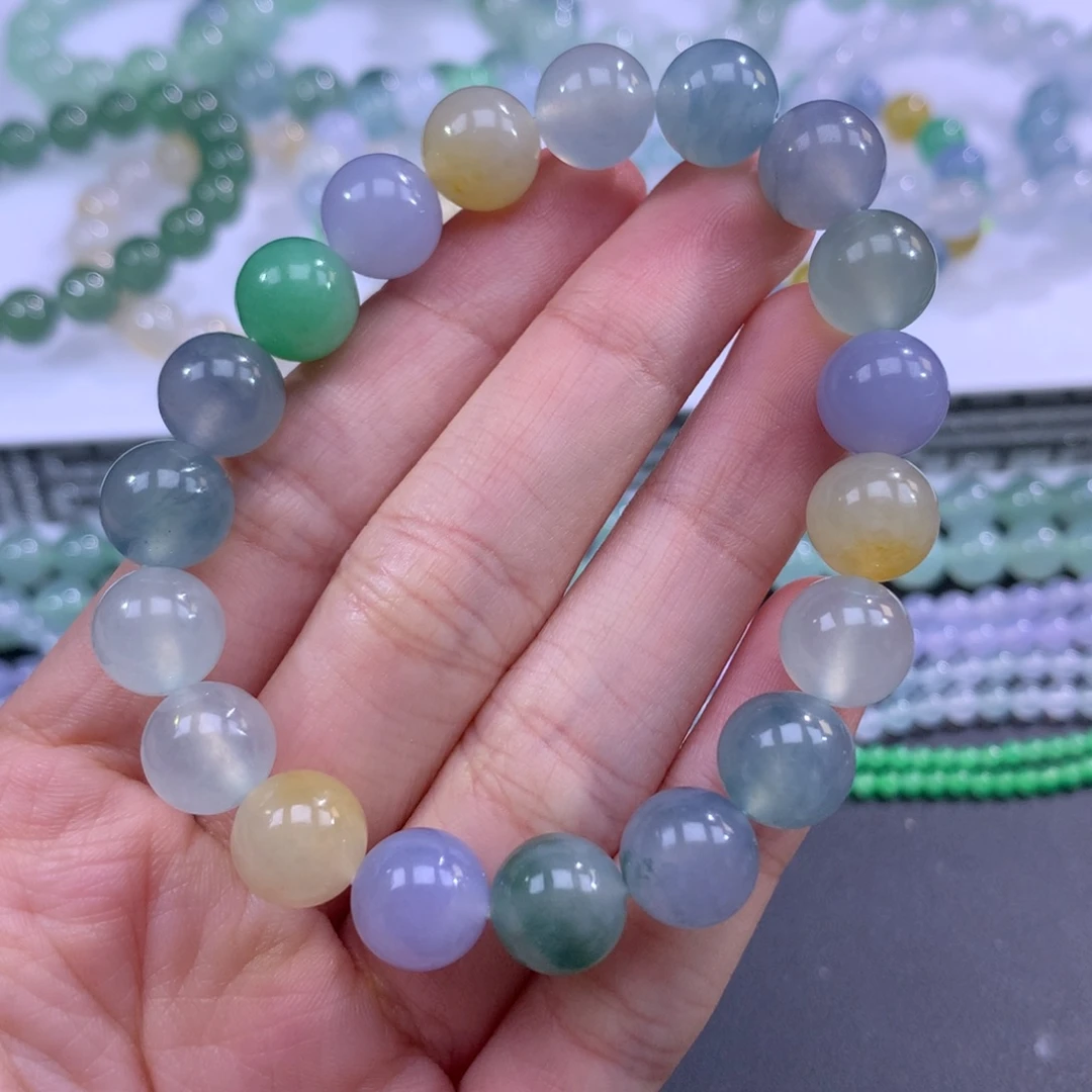 翡翠未镶嵌手链翡翠