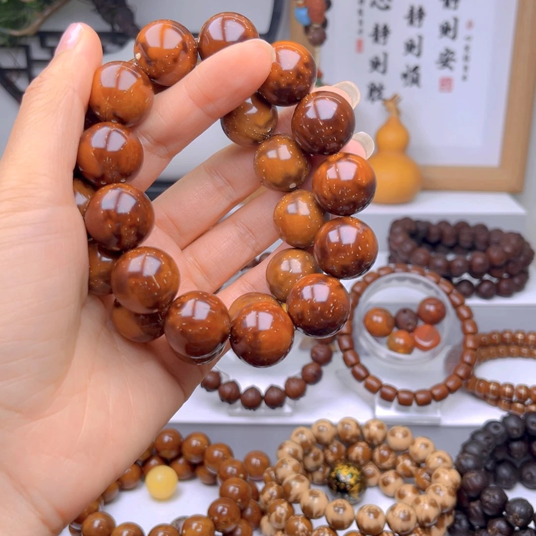 紫金鼠手串紫金鼠光珠练手款