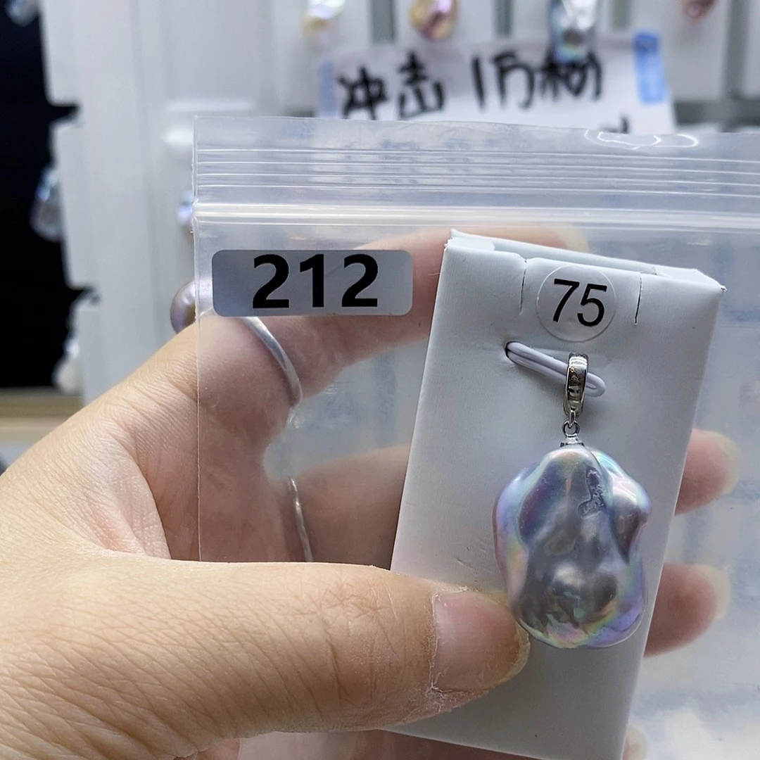 颈饰合金淡水珍珠