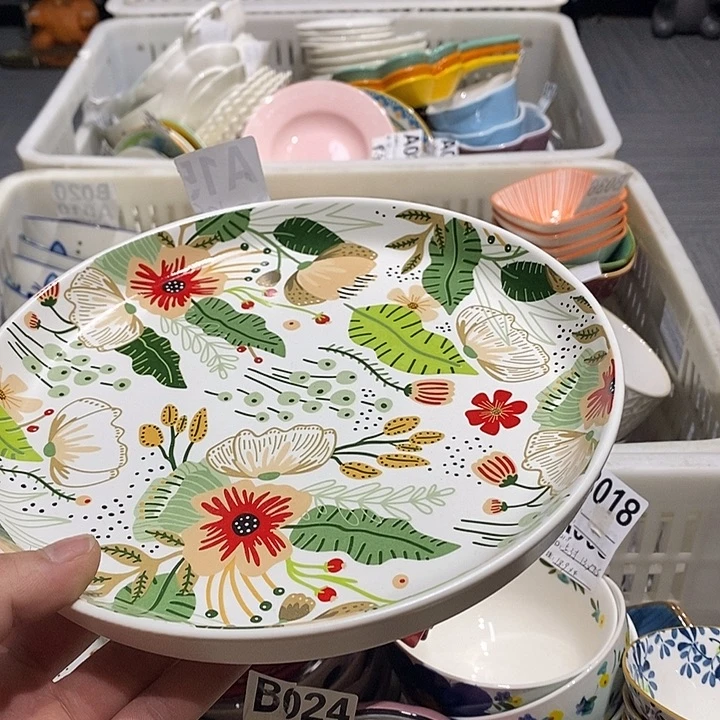 外贸库存陶瓷微瑕碗盘碟杯介意者请勿拍