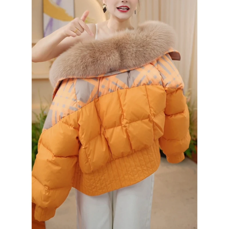 女宽松休闲2025冬季新款韩版时尚减龄保暖冬装棉服棉衣加厚外套