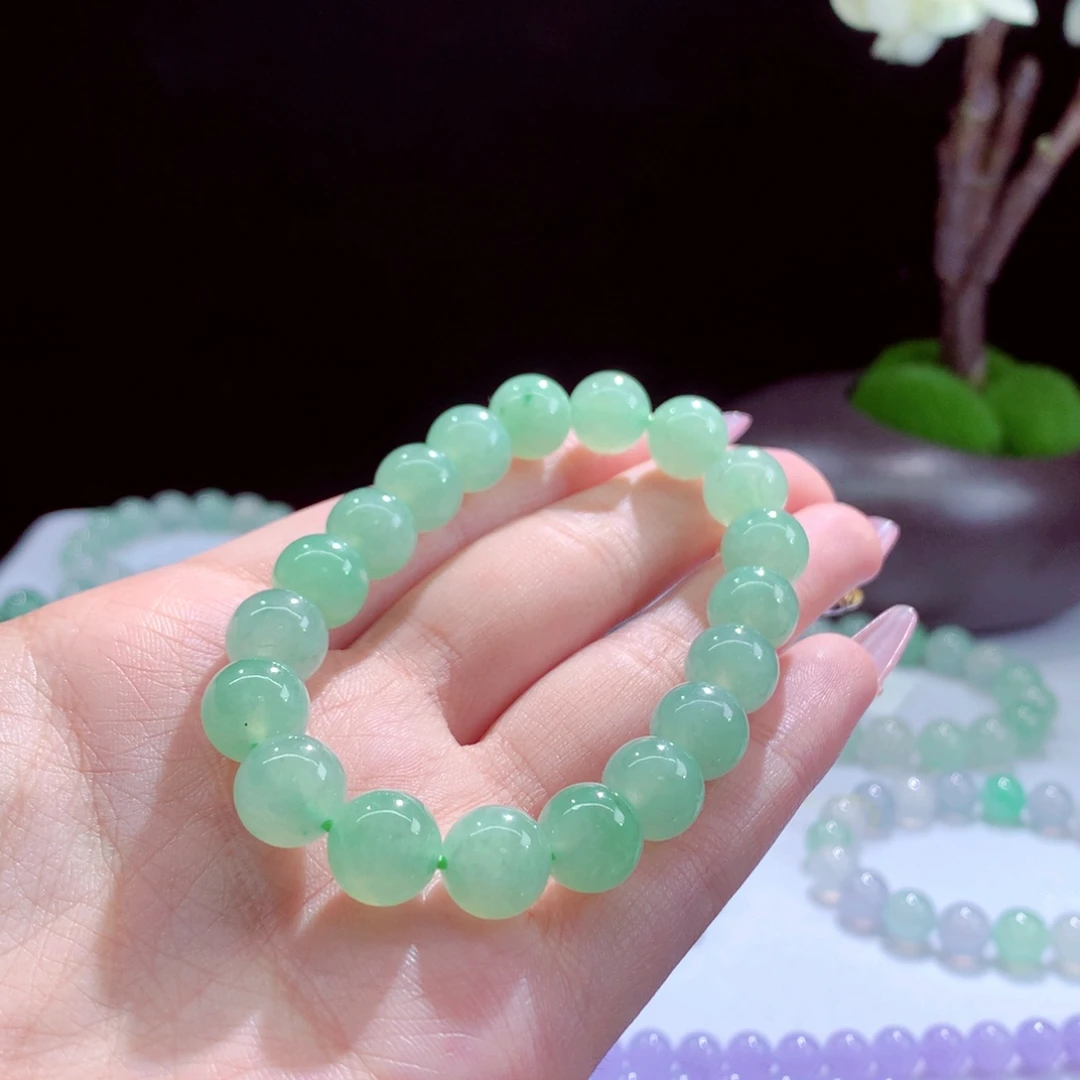 翡翠未镶嵌手串天然翡翠