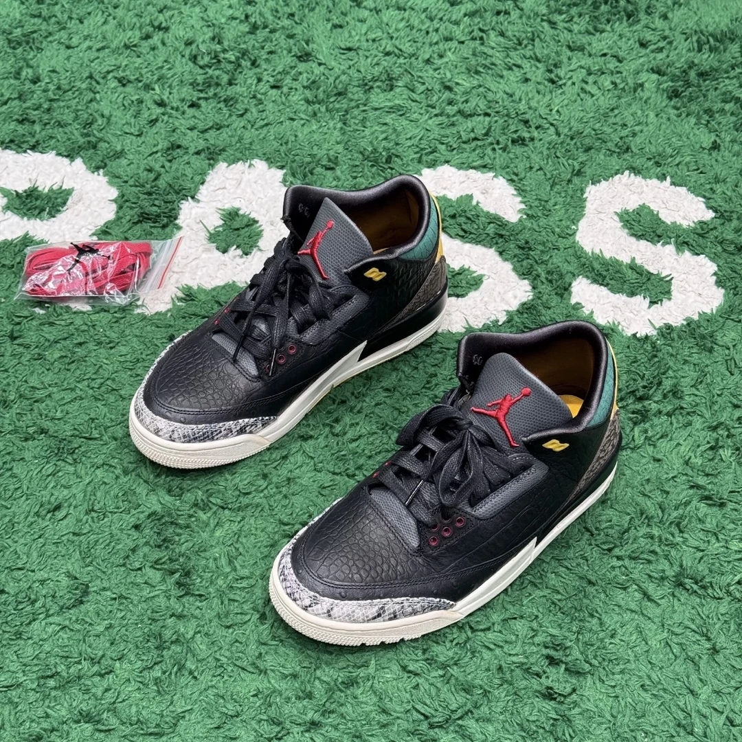 99新 Valentino/华伦天奴 Jordan Air Jordan 动物园 灰绿黄42码