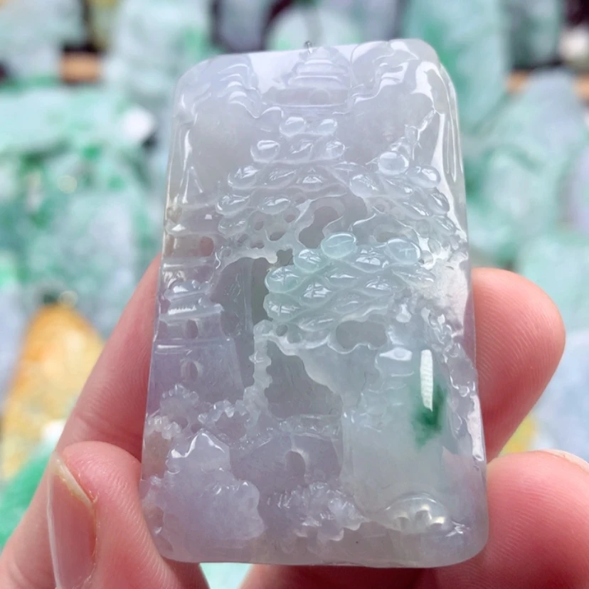 【闪购商品】翡翠吊坠(不含链)未镶嵌