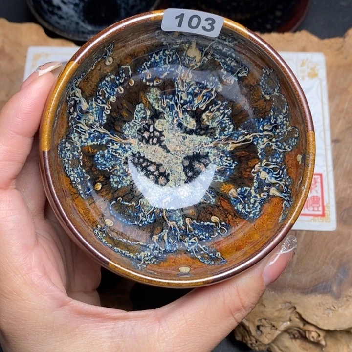 茶盏建窑建盏主人杯103