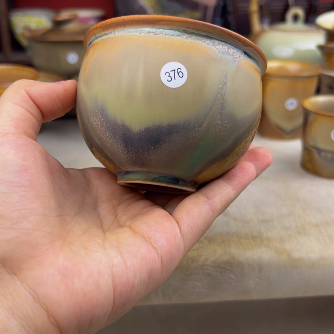 杯纯手工柴烧主人杯