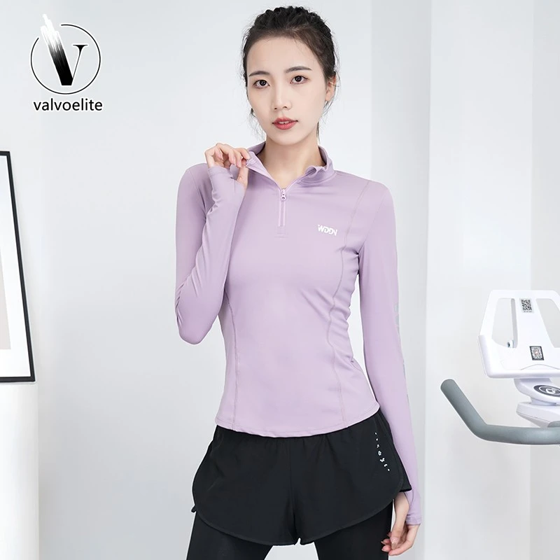 VALVOELITE户外速干运动上衣秋季薄款网球服高级轻户外速干直筒裤