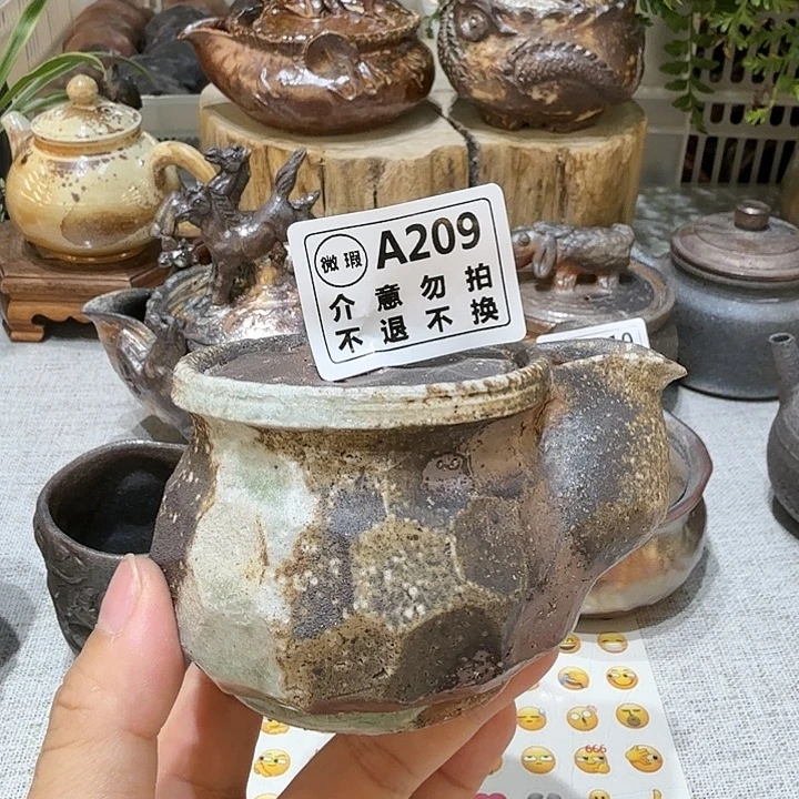 摆件柴烧福利心哦多多