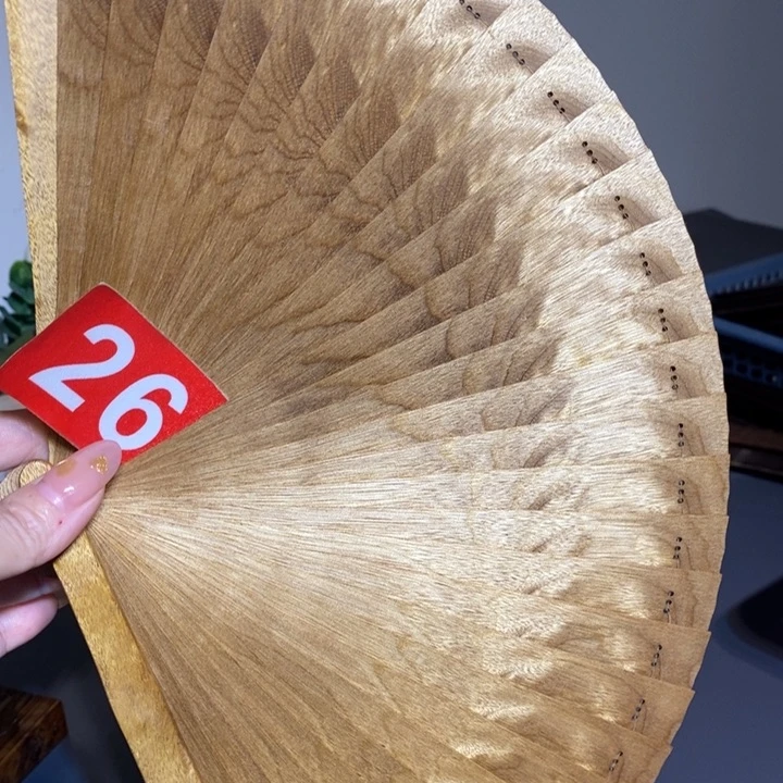 金丝楠贵**亿金丝楠木扇子