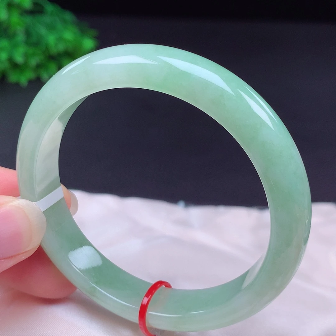 翡翠未镶嵌手镯56圈口437038