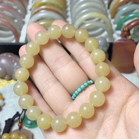 石英质玉未镶嵌手链