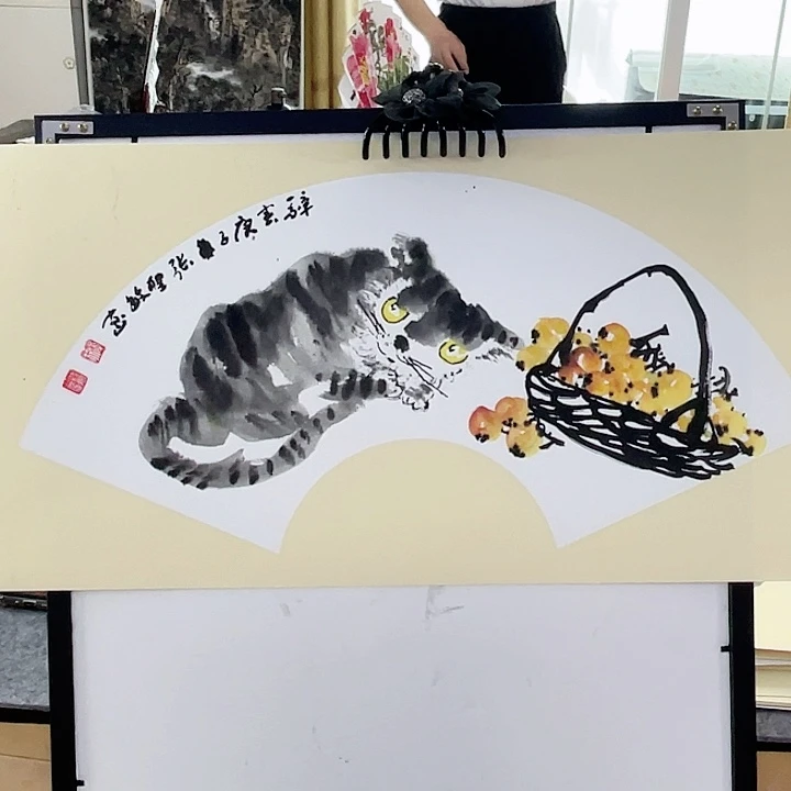 国画张圣敏先生纯手绘作品