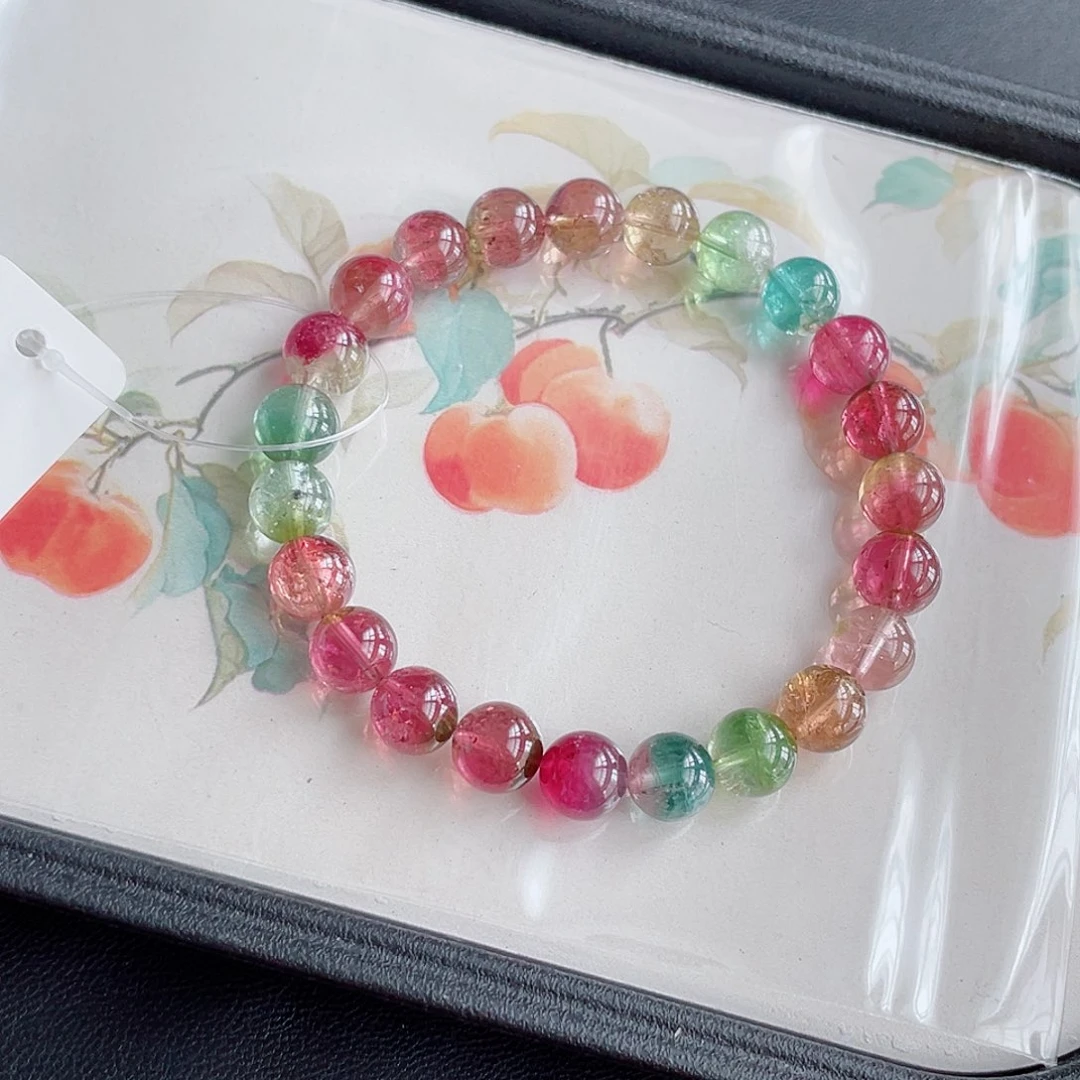 手链未镶嵌碧玺8.6mm左右