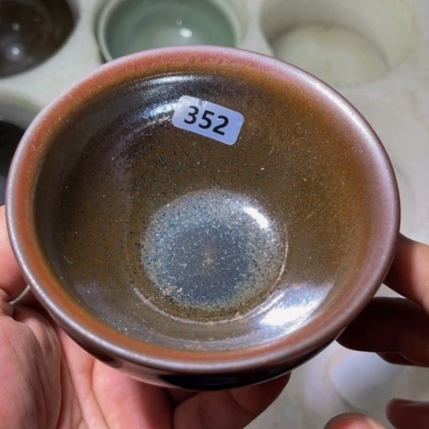 茶盏原矿原釉柴烧建盏