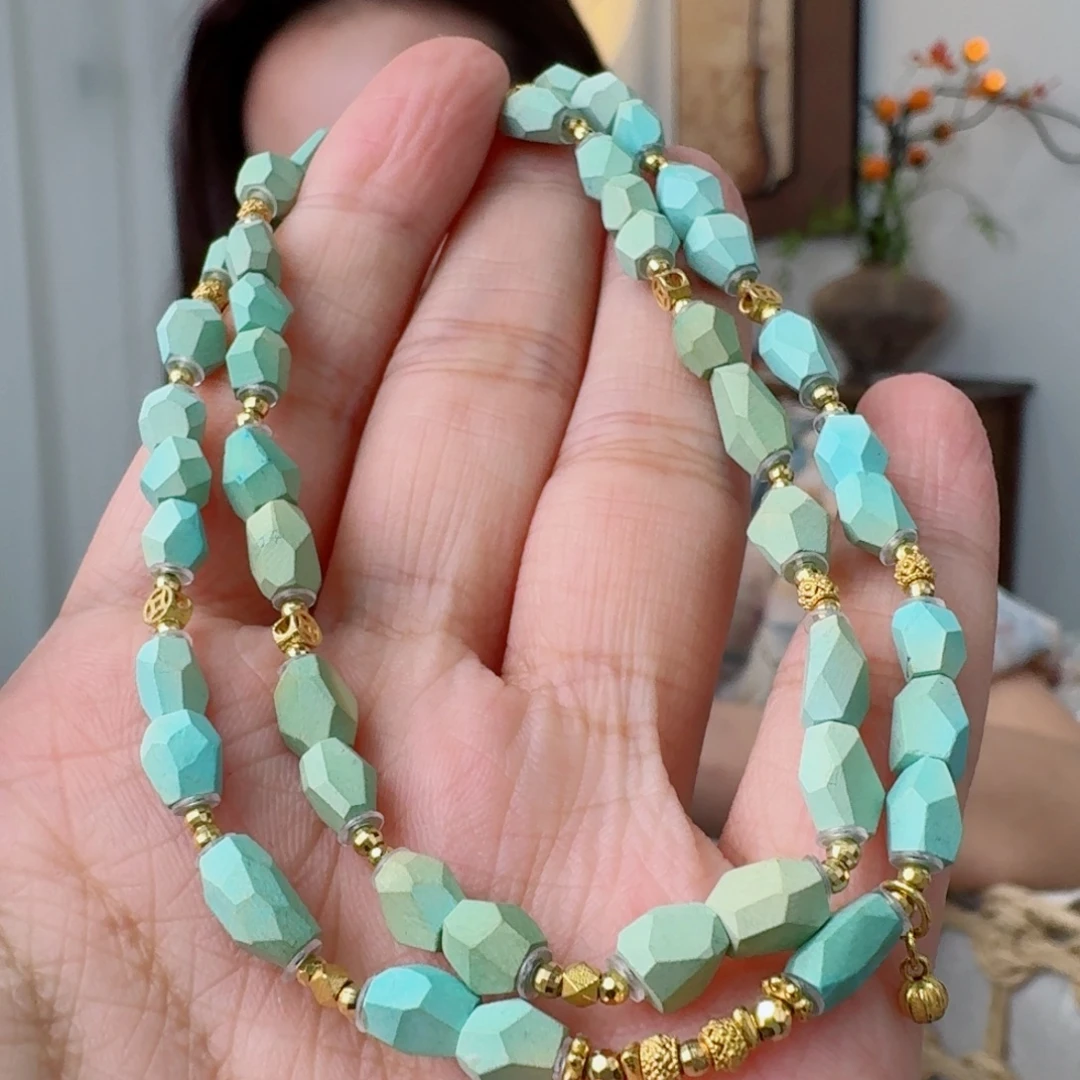 未镶嵌绿松石珠宝奇石